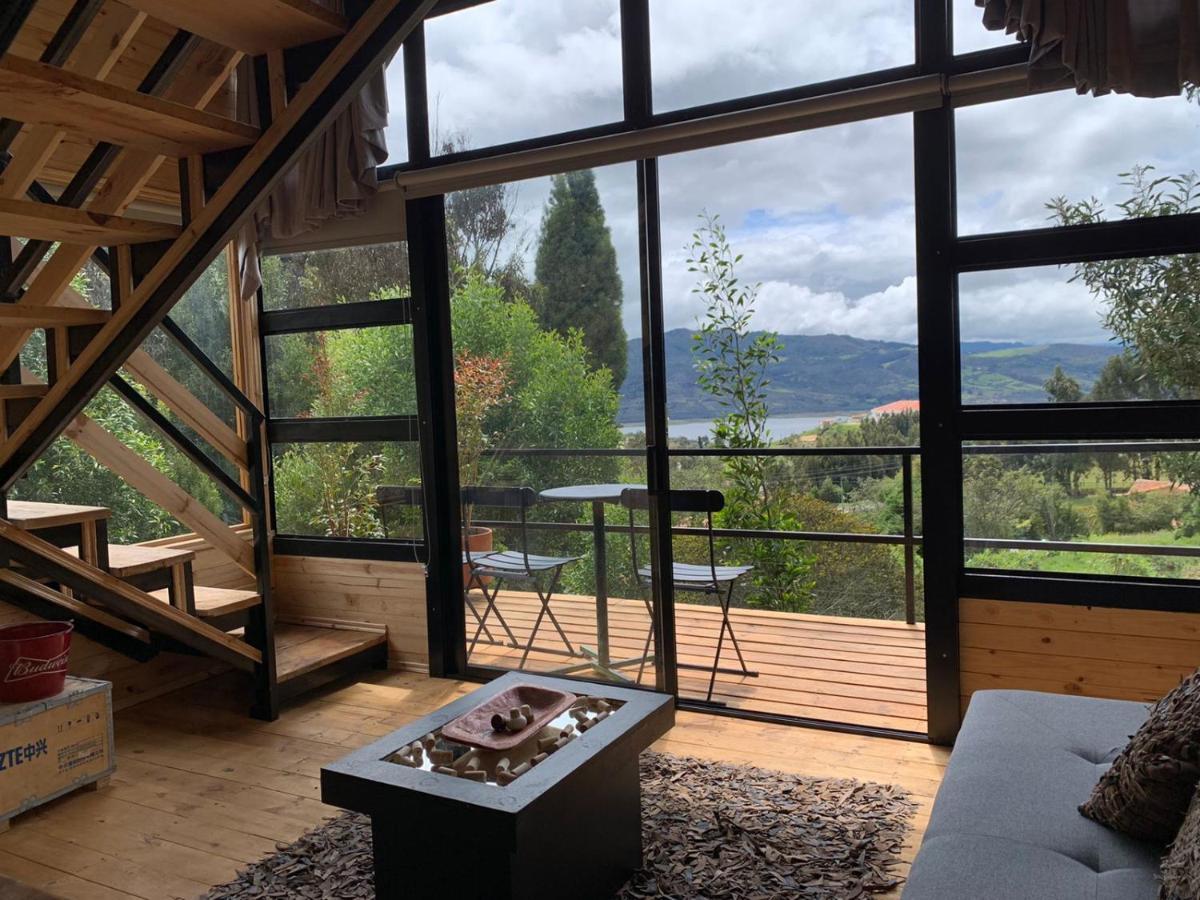 Mirador Valeisa Hotel Guatavita Eksteriør billede